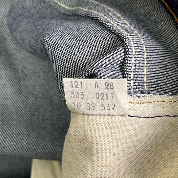 Deadstock Vintage 1983 Levi’s 505 jeans - Picture 4 of 10